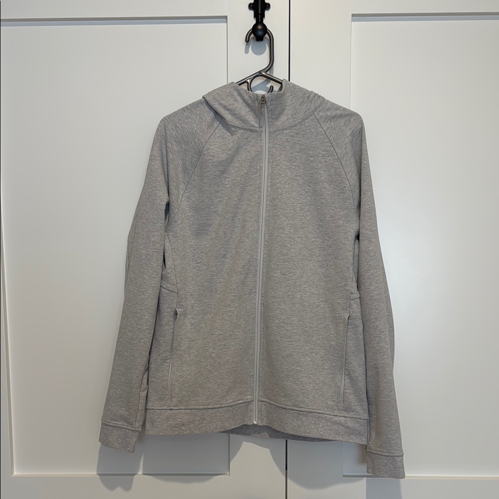 Lululemon Gray Zip-Up Hoodie